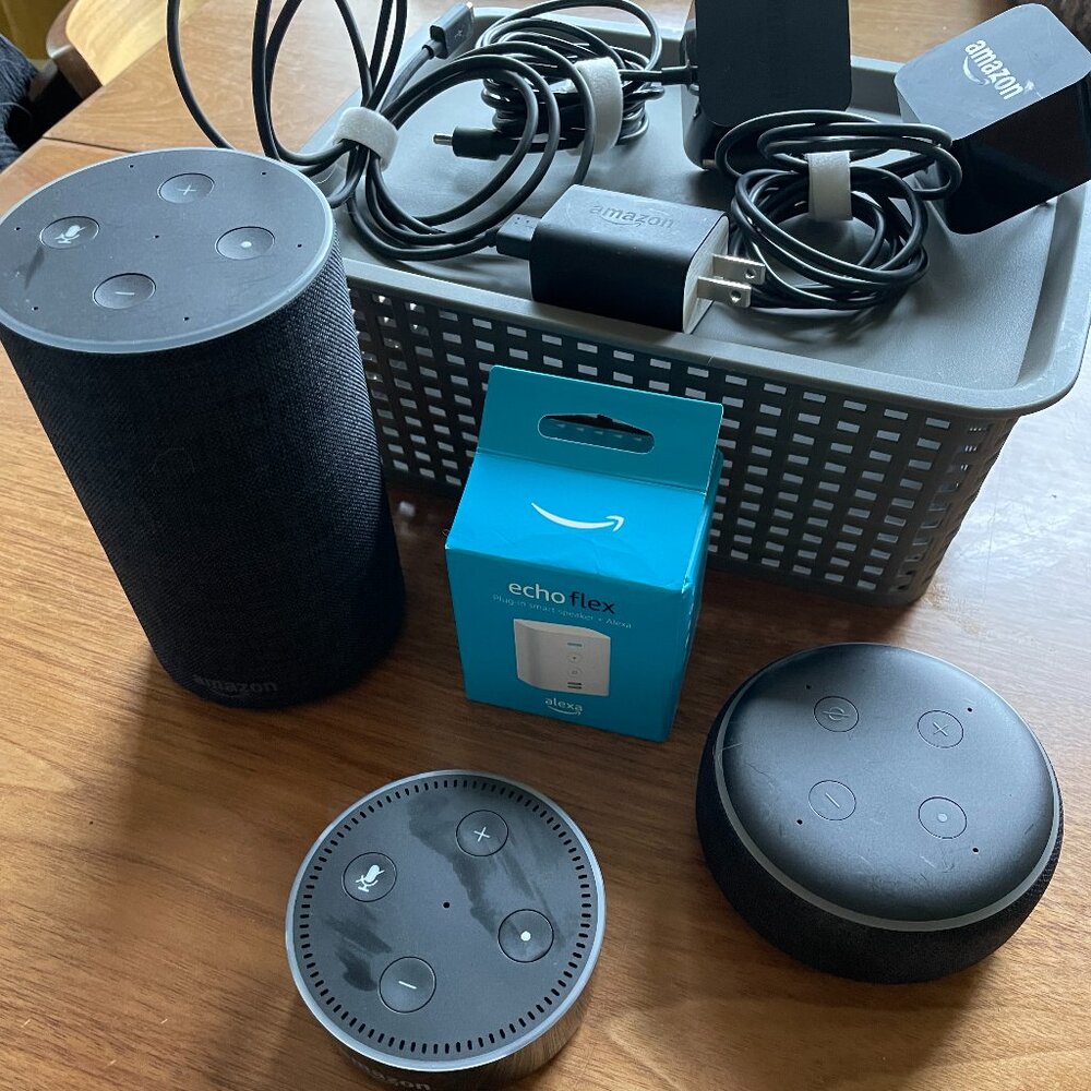 Echo & Alexa Speaker Devices - Set of 4